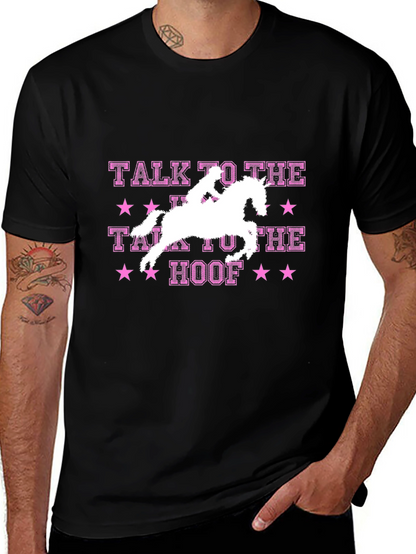 Talk to the Hoof T-Shirt Horse Rider