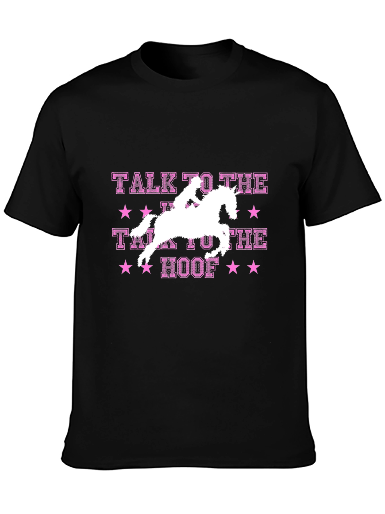 Talk to the Hoof T-Shirt Horse Rider