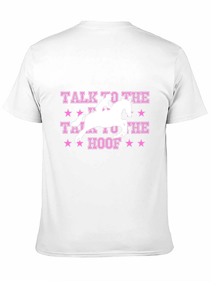 Talk to the Hoof T-Shirt Horse Rider