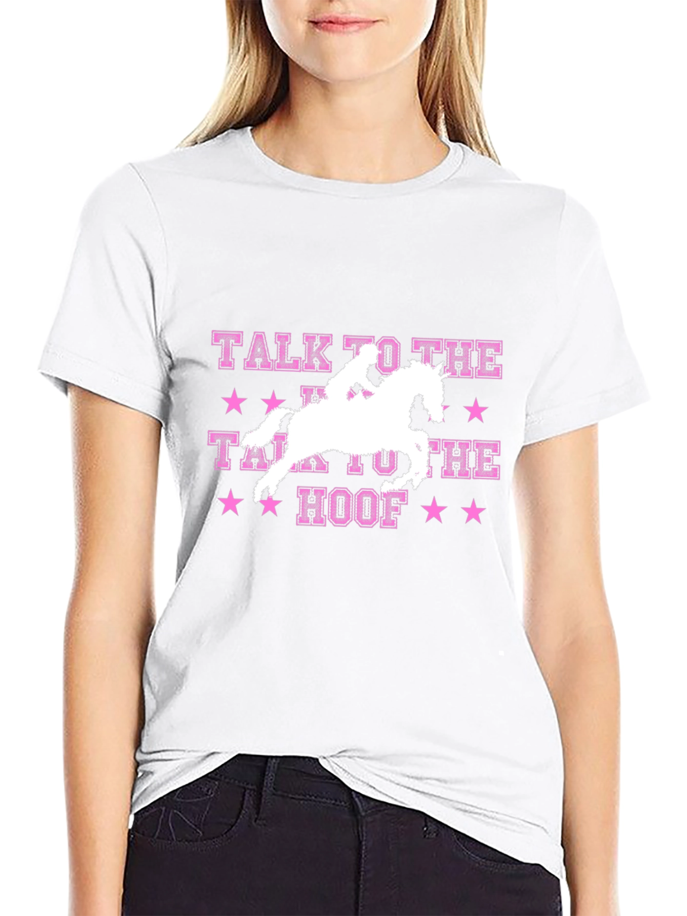 Talk to the Hoof T-Shirt Horse Rider