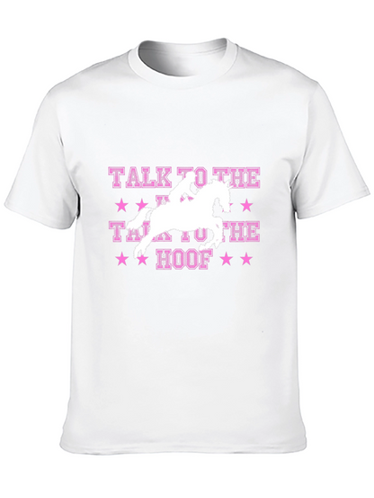 Talk to the Hoof T-Shirt Horse Rider