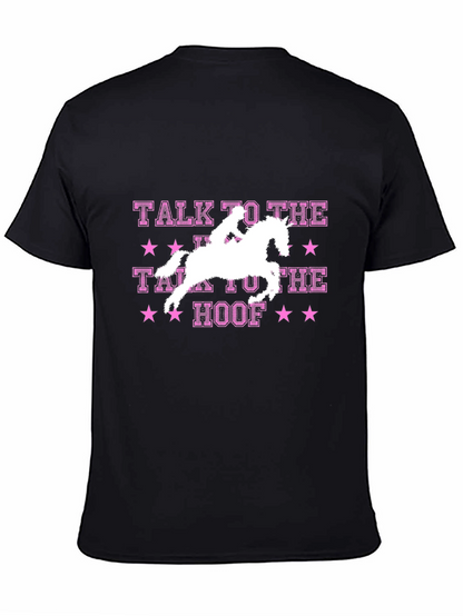 Talk to the Hoof T-Shirt Horse Rider