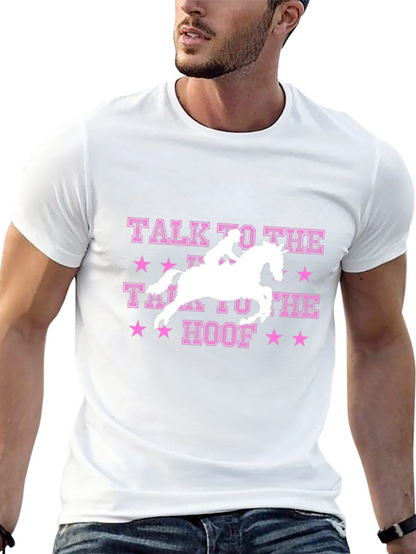 Talk to the Hoof T-Shirt Horse Rider