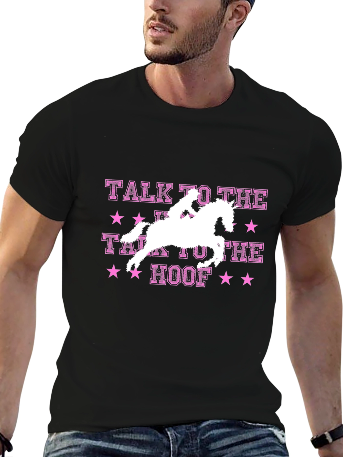 Talk to the Hoof T-Shirt Horse Rider