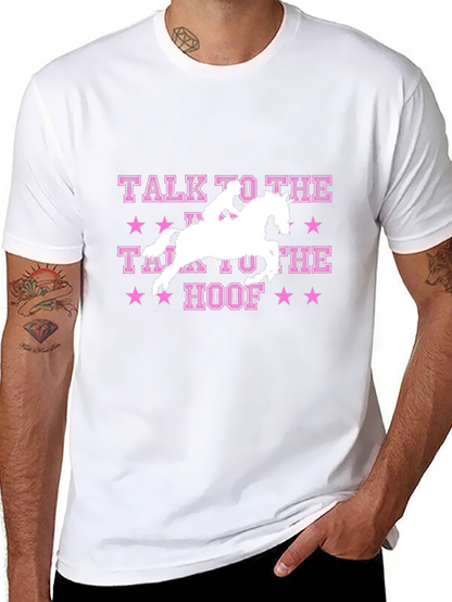 Talk to the Hoof T-Shirt Horse Rider