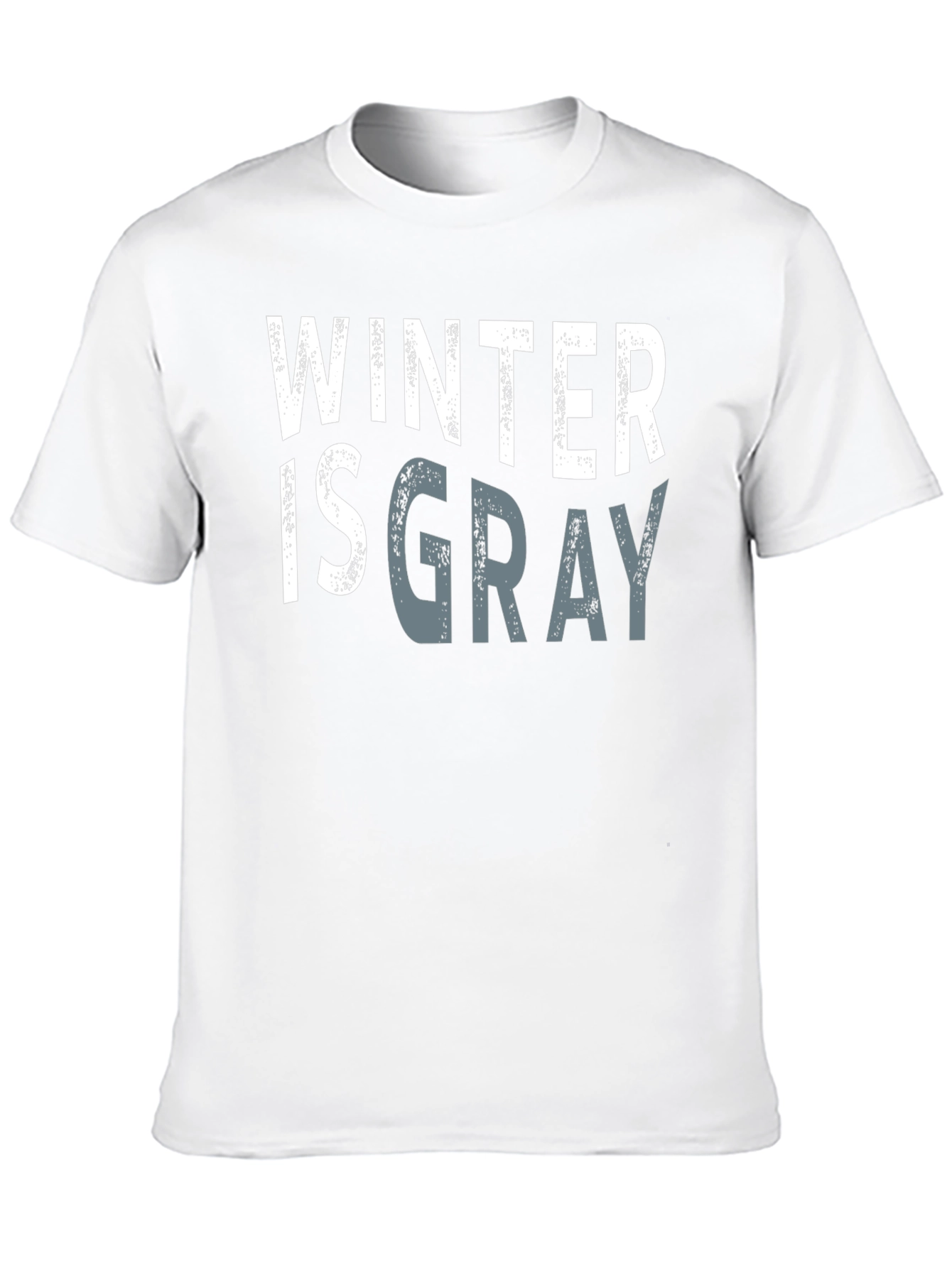 Winter is Gray Graphic Tee - Stylish Unisex T-Shirt