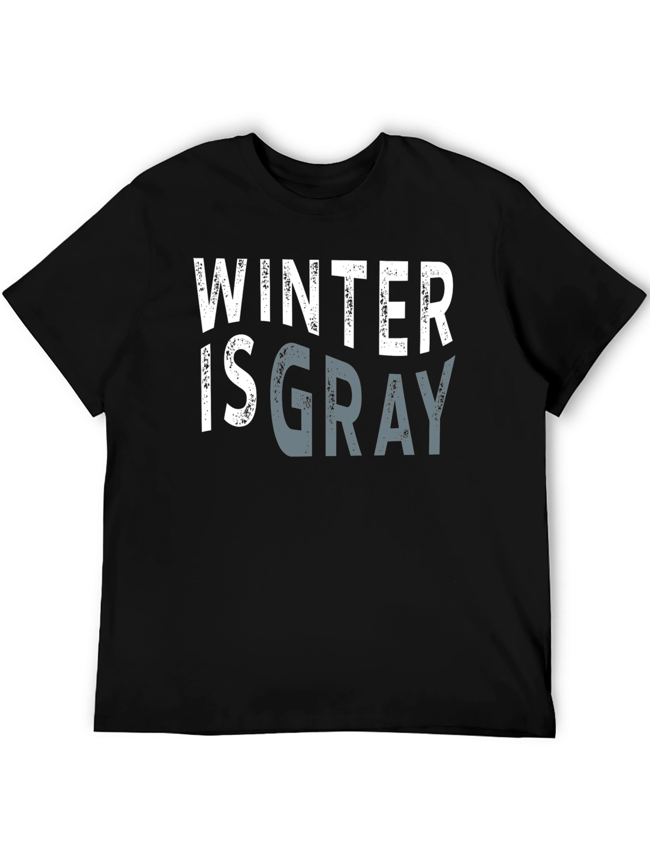 Winter is Gray Graphic Tee - Stylish Unisex T-Shirt