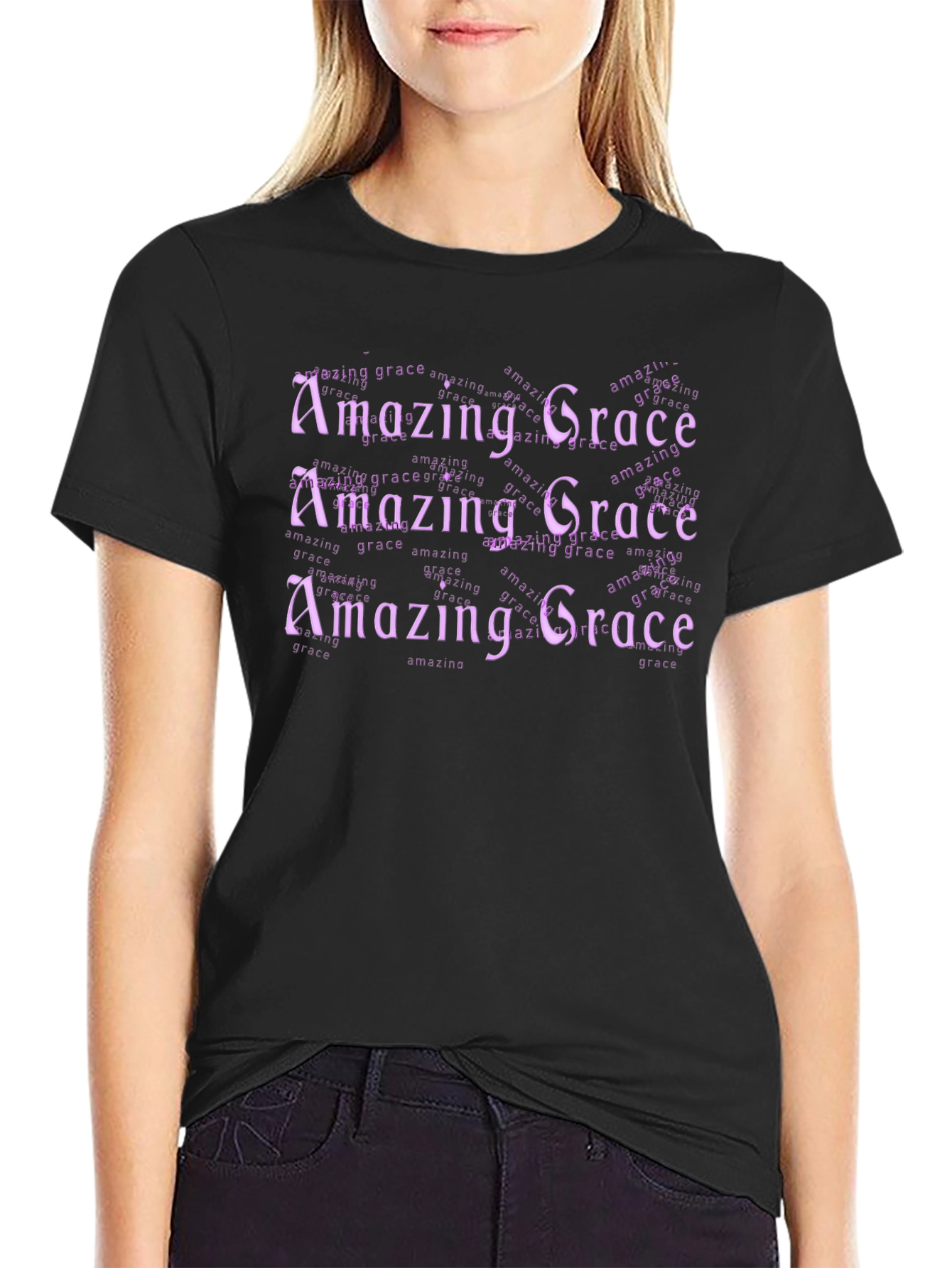 Amazing Grace T-Shirt - Trendy Graphic Tee