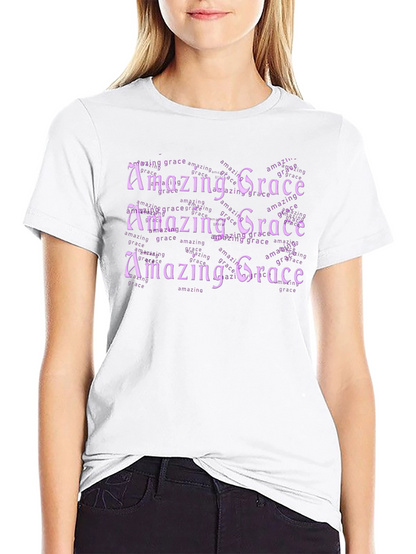 Amazing Grace T-Shirt - Trendy Graphic Tee