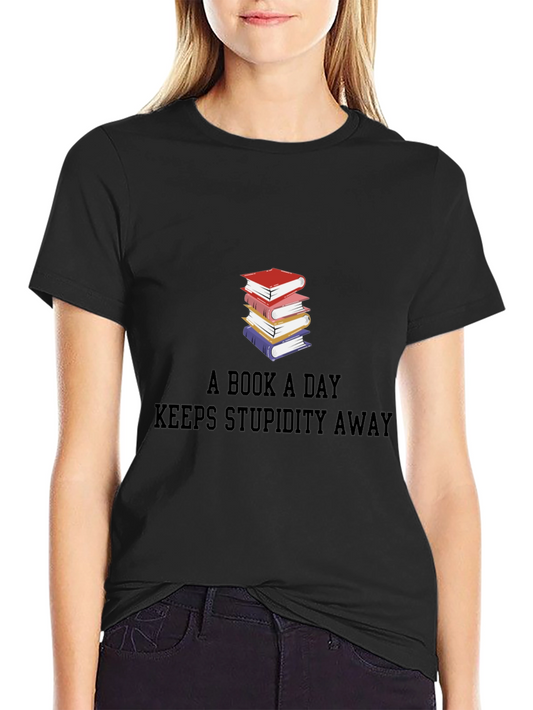Book A Day T-Shirt - Reading Lover Apparel
