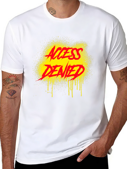 Access Denied Graphic Tee - Bold Streetwear T-Shirt