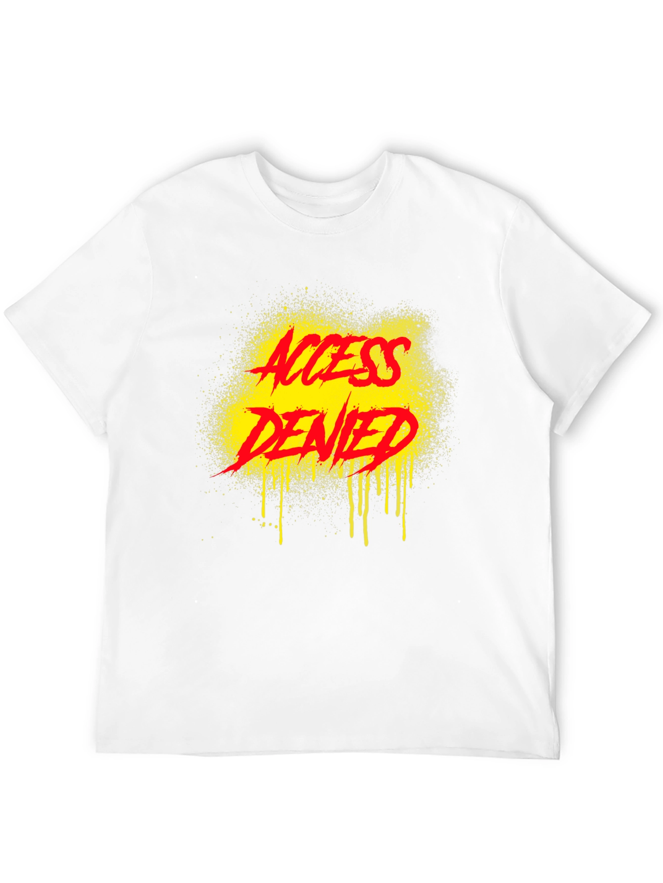 Access Denied Graphic Tee - Bold Streetwear T-Shirt