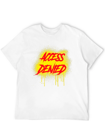 Access Denied Graphic Tee - Bold Streetwear T-Shirt