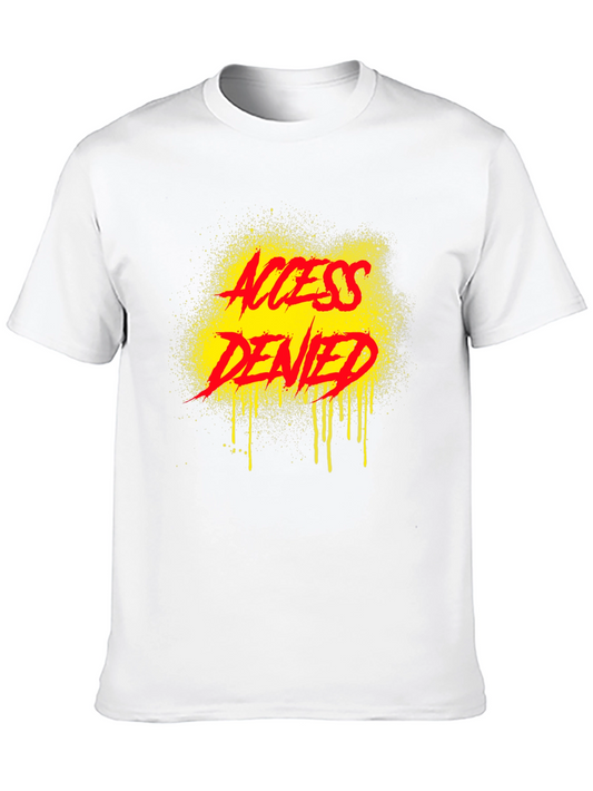 Access Denied Graphic Tee - Bold Streetwear T-Shirt