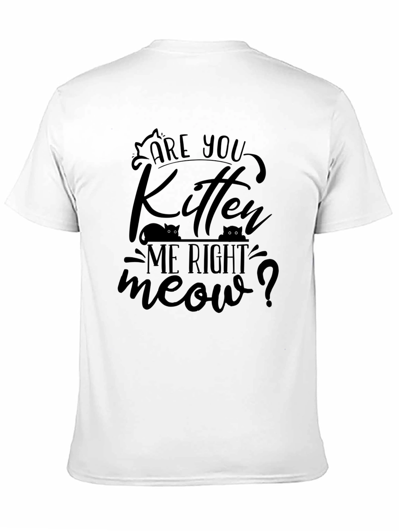 Are You Kitten Me Right Meow T-Shirt