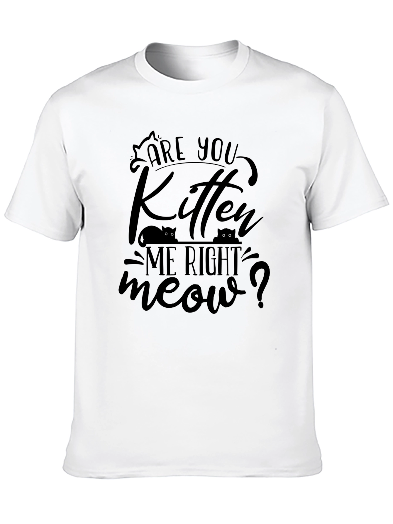 Are You Kitten Me Right Meow T-Shirt