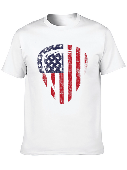 American Football Flag Graphic T-Shirt