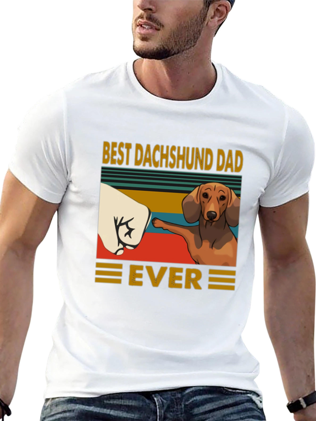 Best Dachshund Dad Ever T-Shirt