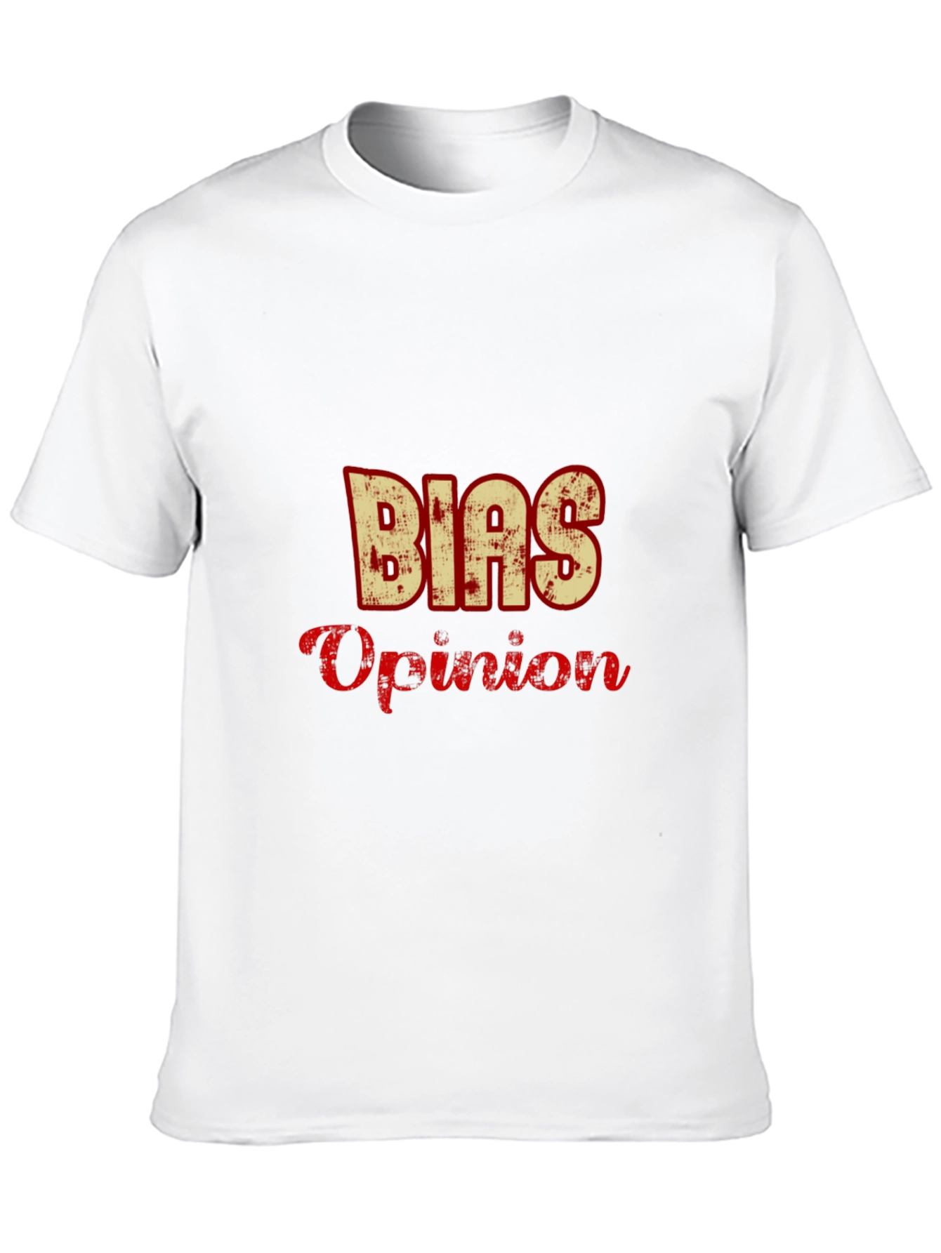 Bias Opinion Graphic T-Shirt
