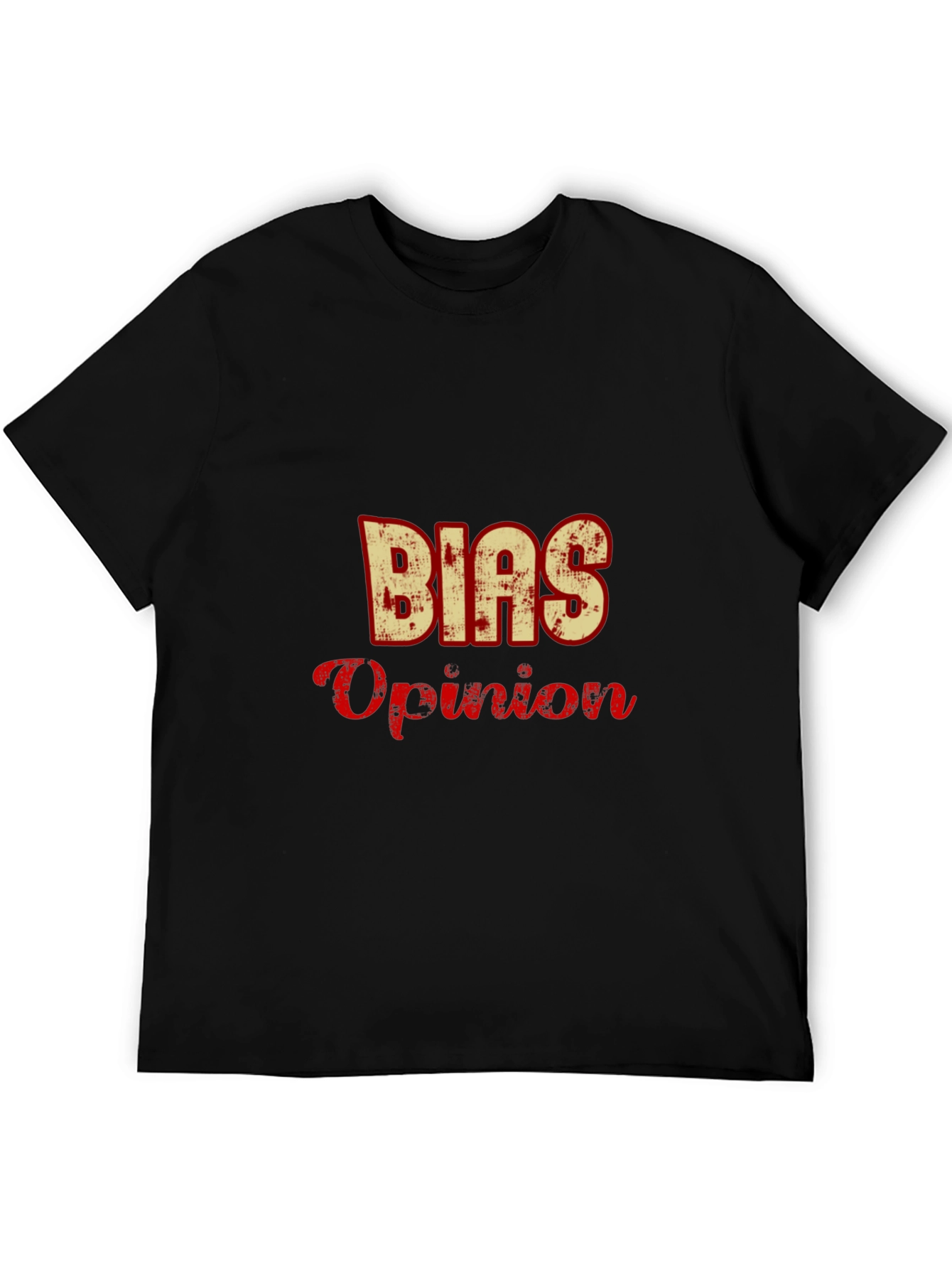 Bias Opinion Graphic T-Shirt
