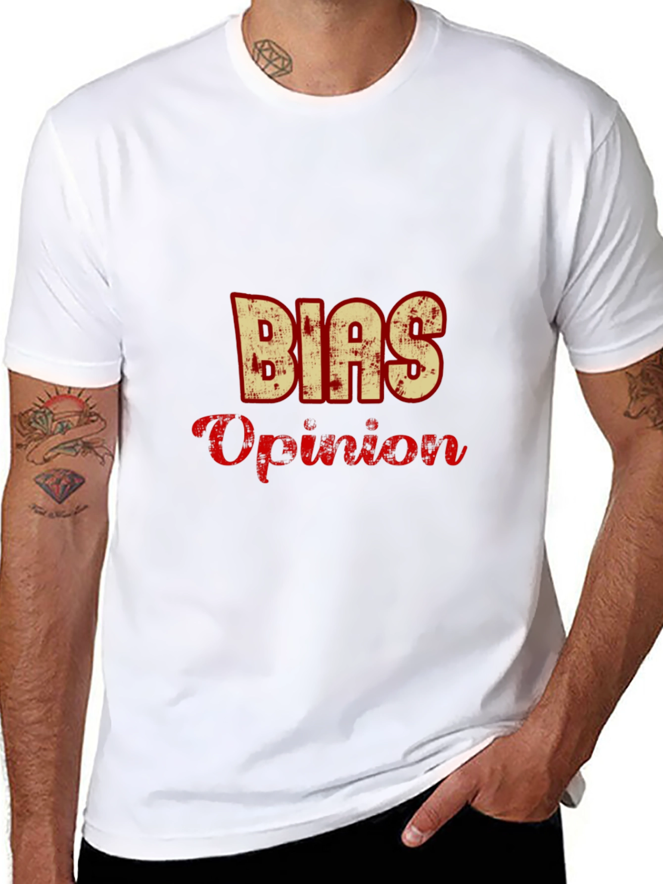 Bias Opinion Graphic T-Shirt