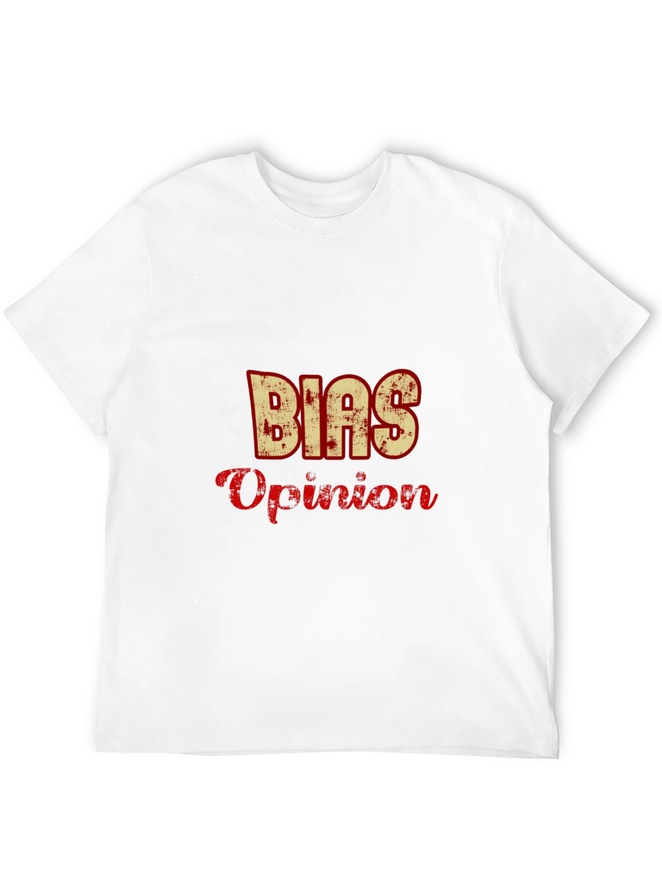 Bias Opinion Graphic T-Shirt