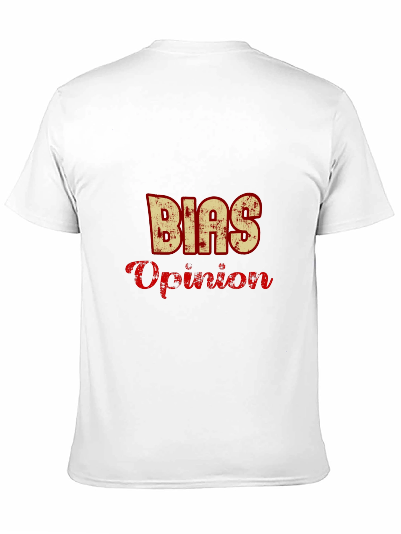 Bias Opinion Graphic T-Shirt