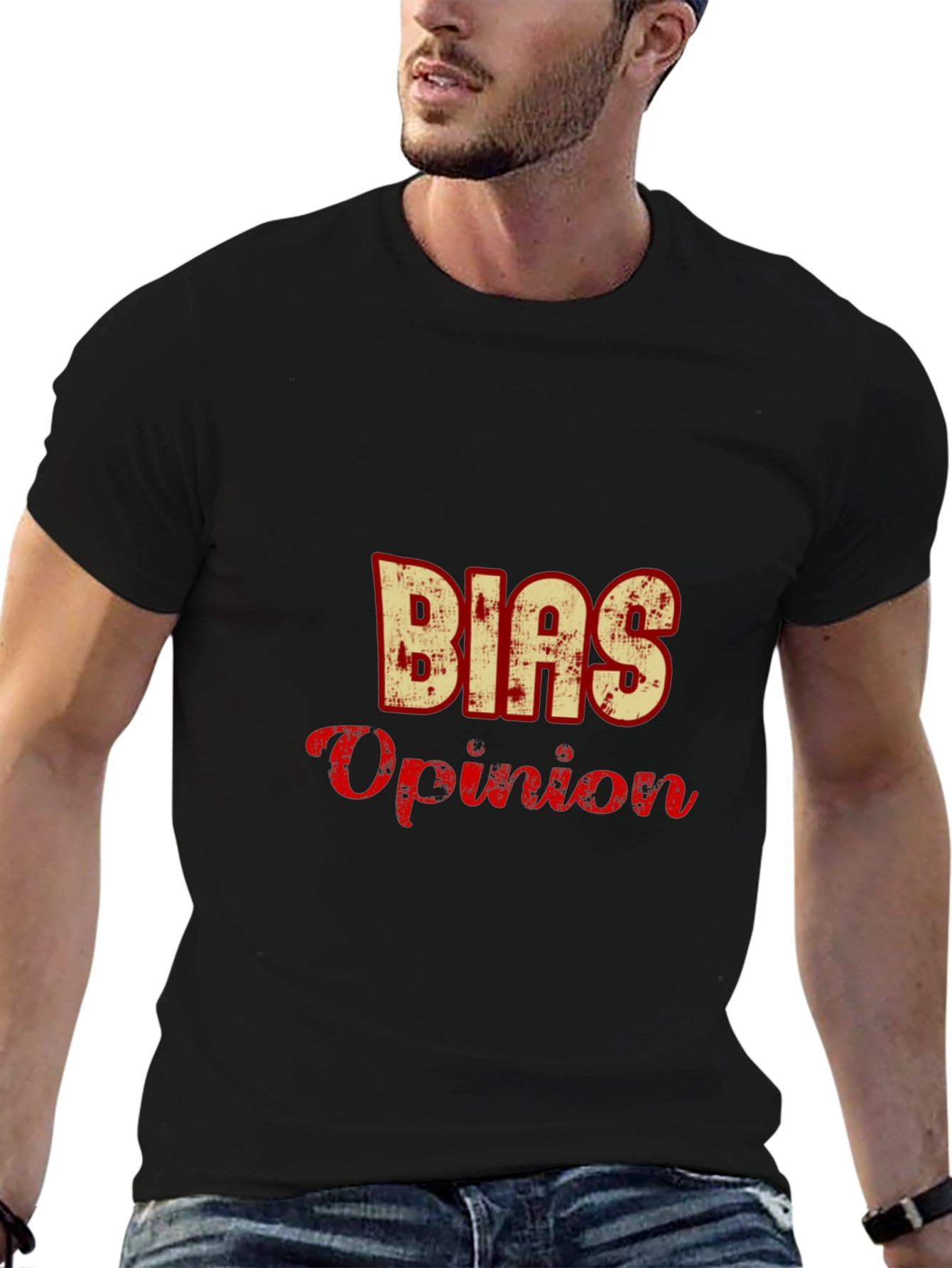 Bias Opinion Graphic T-Shirt