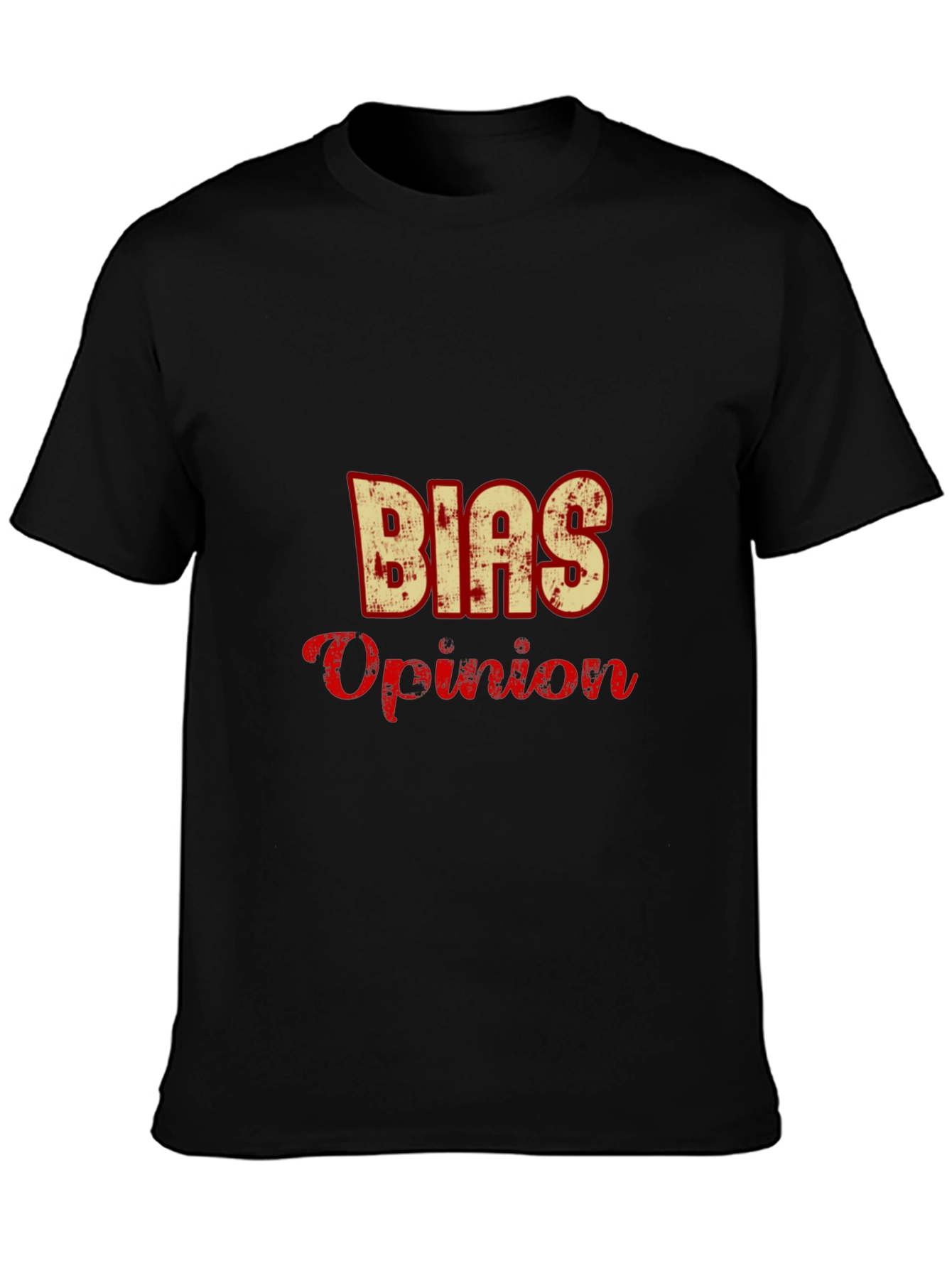 Bias Opinion Graphic T-Shirt