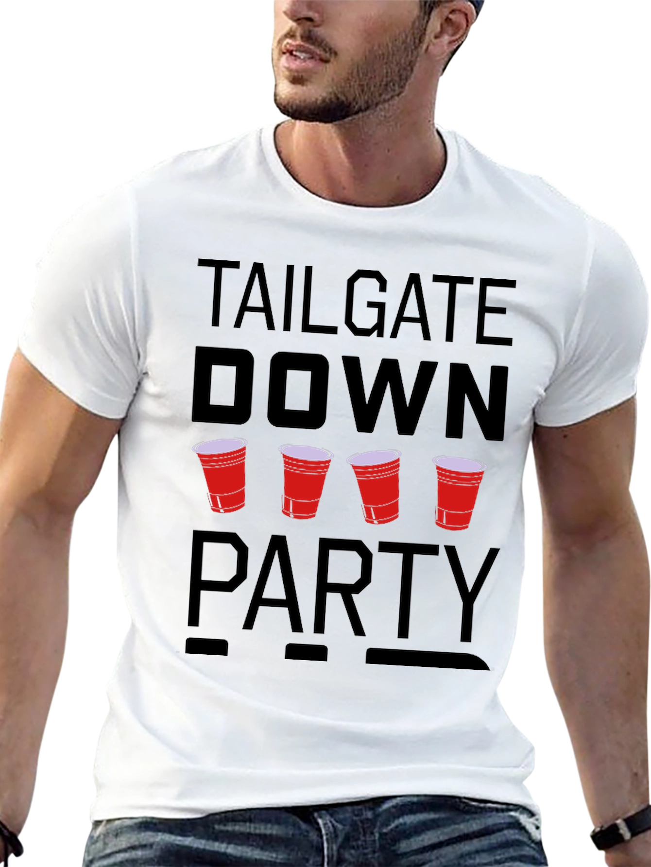Tailgate Down Party Graphic Tee