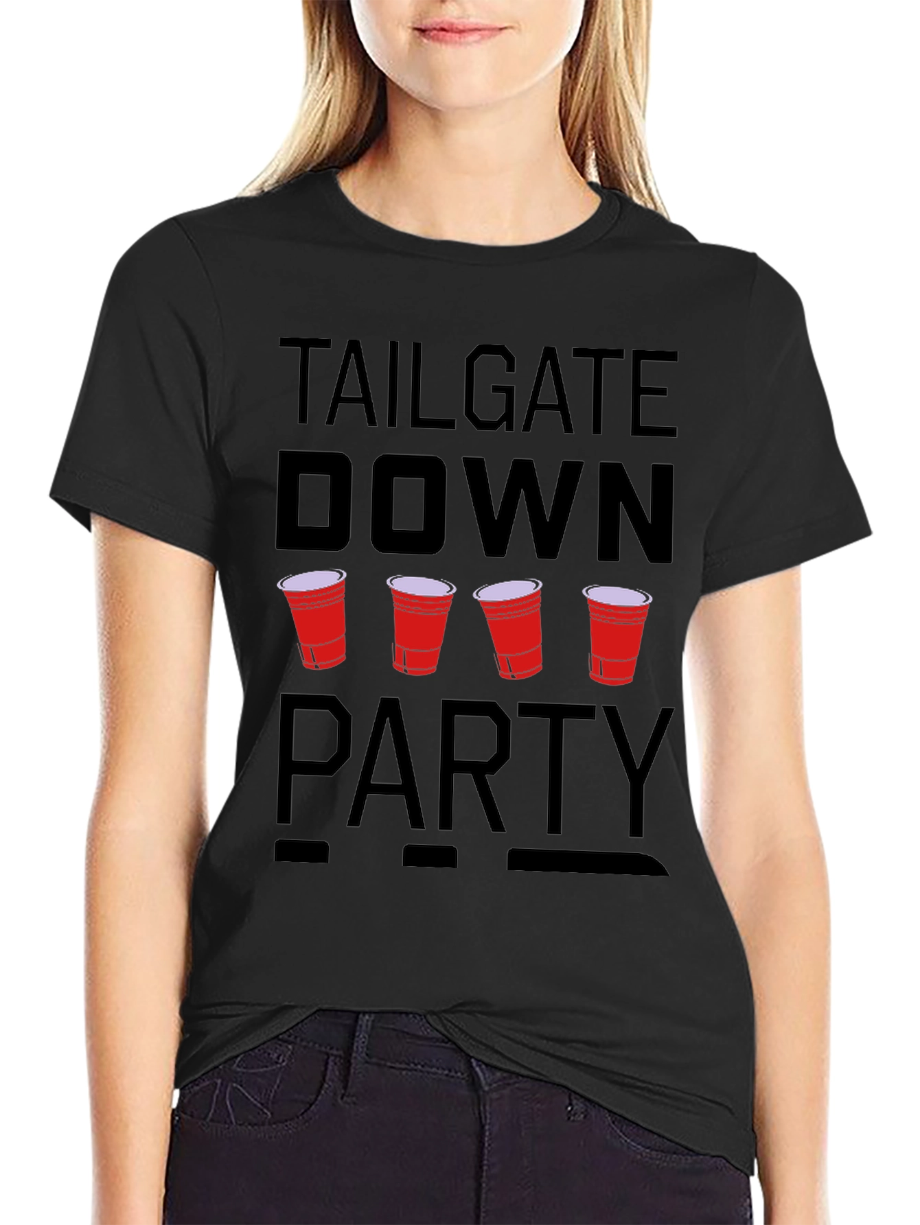 Tailgate Down Party Graphic Tee