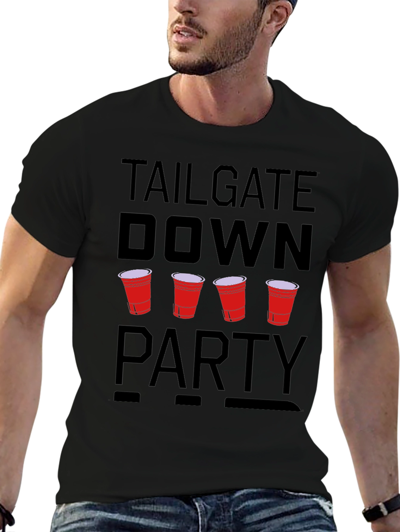 Tailgate Down Party Graphic Tee