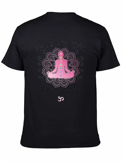 Zen Since 1940 Black Yoga T-Shirt