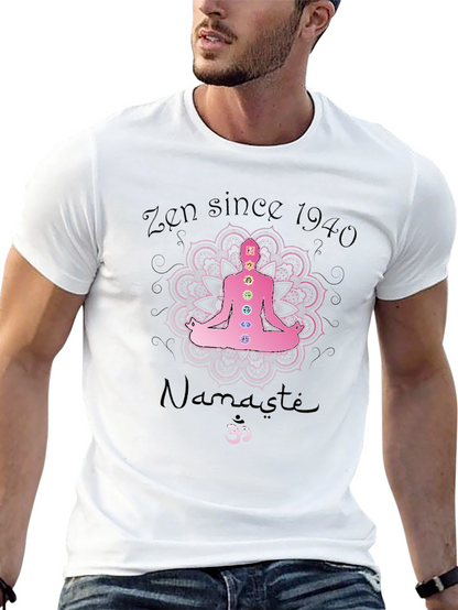 Zen Since 1940 Black Yoga T-Shirt