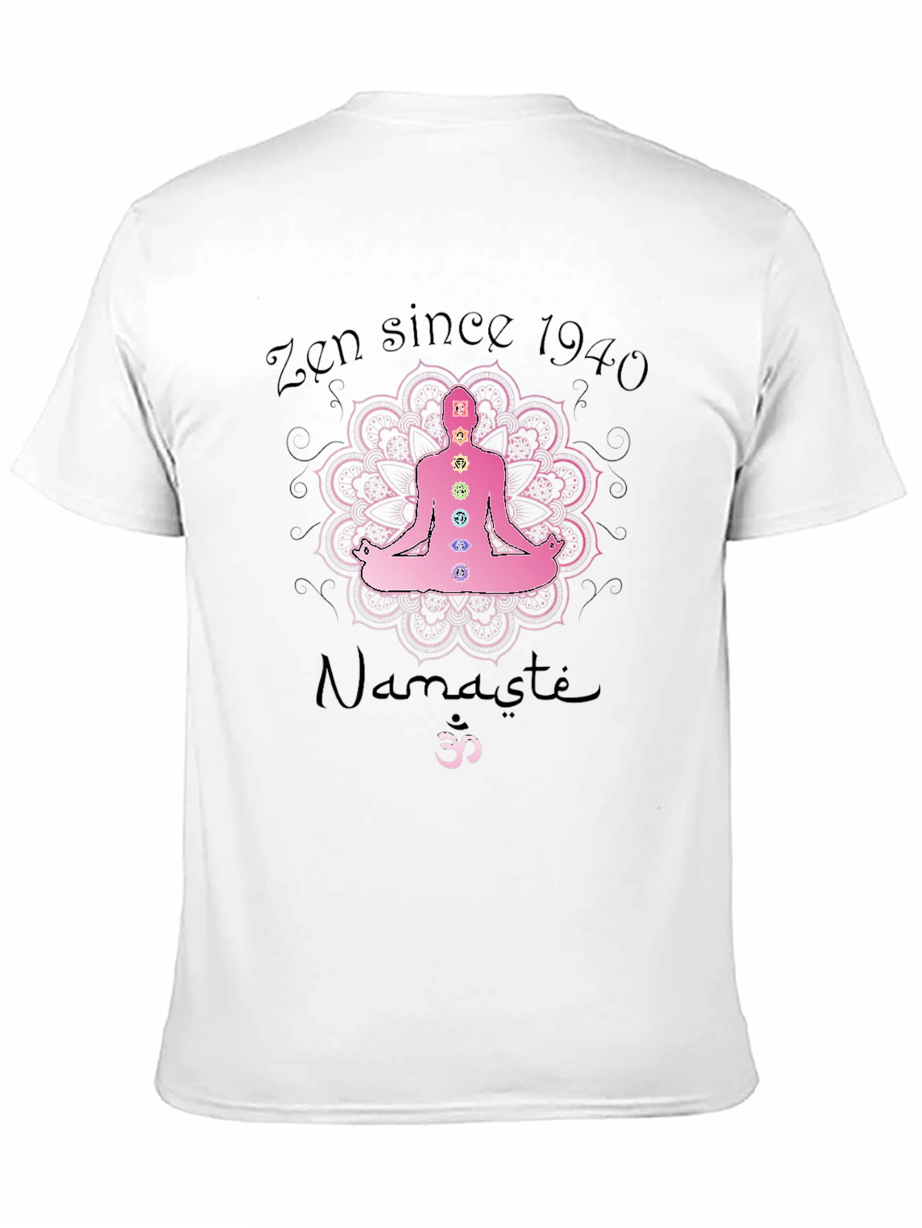 Zen Since 1940 Black Yoga T-Shirt