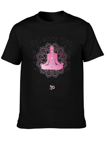 Zen Since 1940 Black Yoga T-Shirt