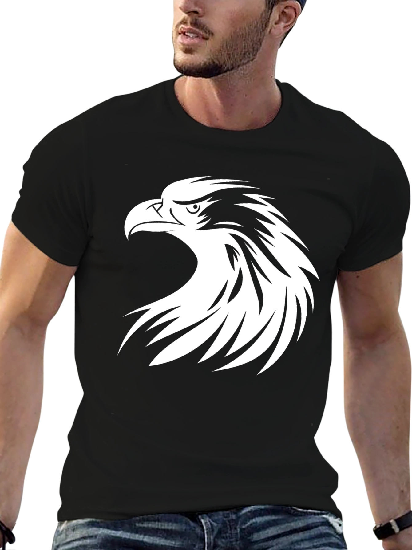 Black Eagle Graphic T-Shirt