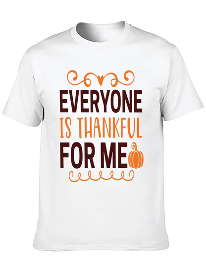Thankful For Me T-Shirt - Thanksgiving Tee