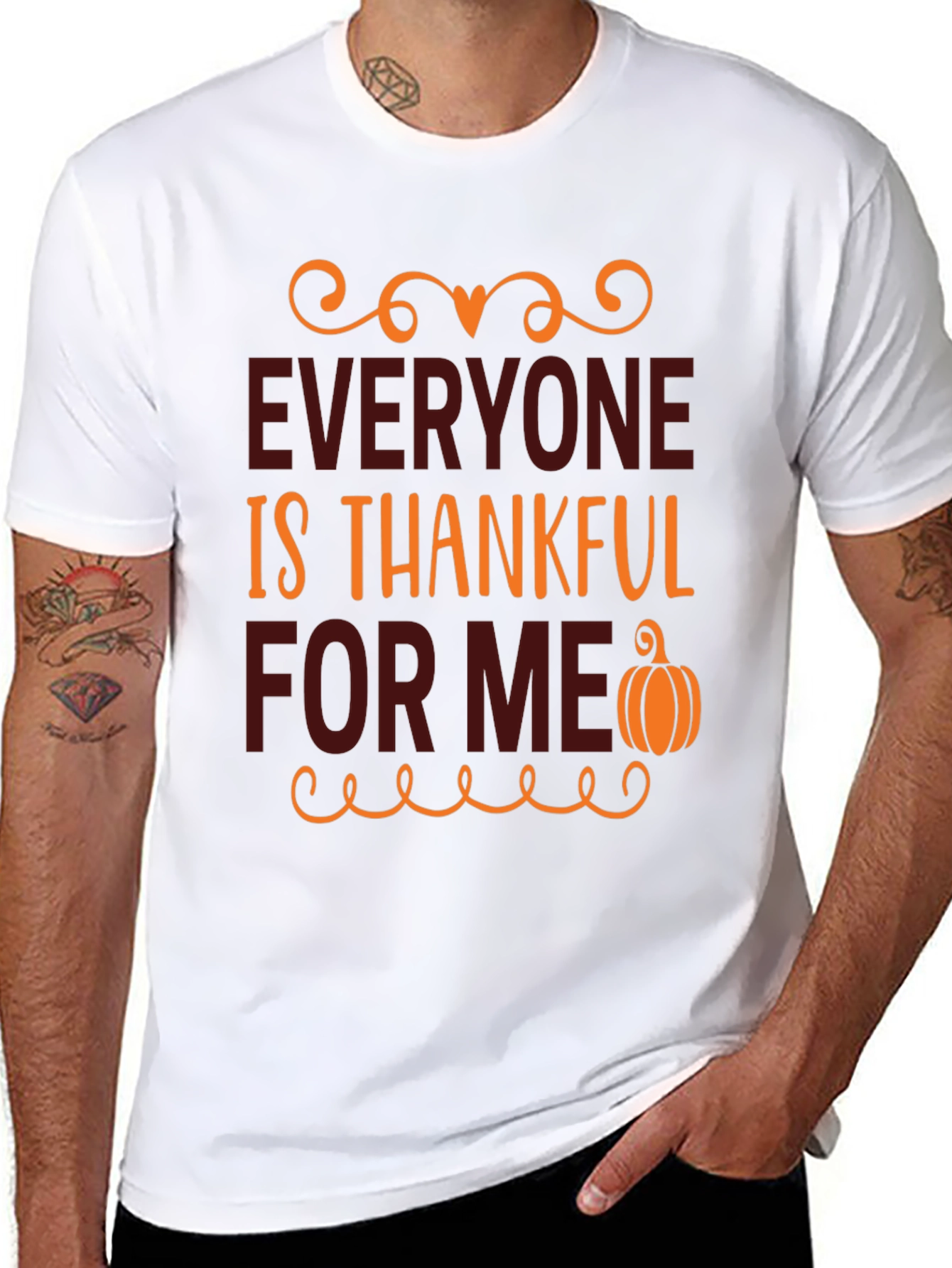Thankful For Me T-Shirt - Thanksgiving Tee