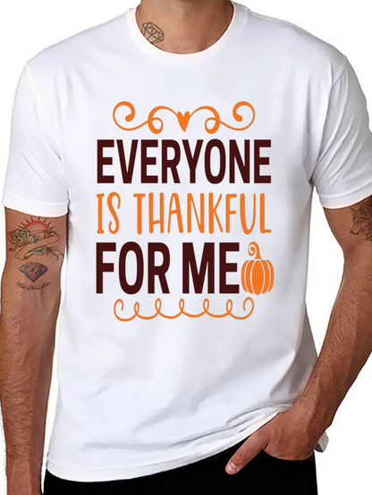 Thankful For Me T-Shirt - Thanksgiving Tee