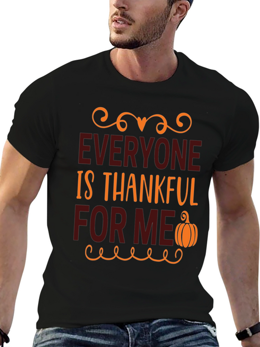 Thankful For Me T-Shirt - Thanksgiving Tee