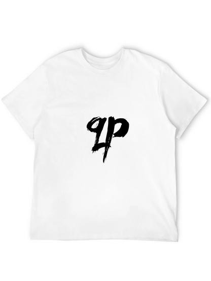 Black QP Graphic Tee - Casual Comfort
