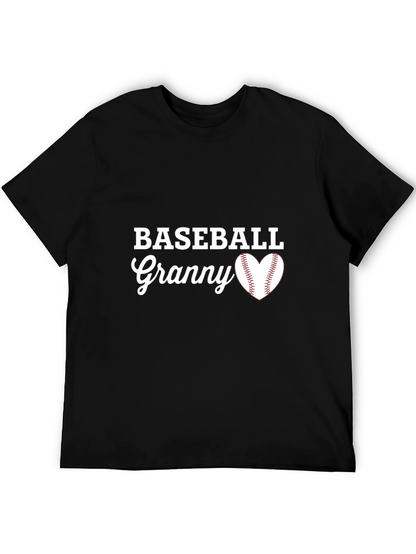 Baseball Granny T-Shirt - Baseball Heart