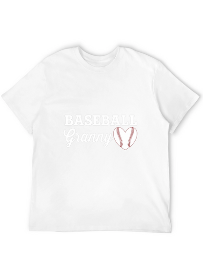 Baseball Granny T-Shirt - Baseball Heart