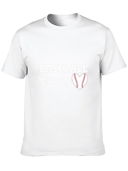 Baseball Granny T-Shirt - Baseball Heart