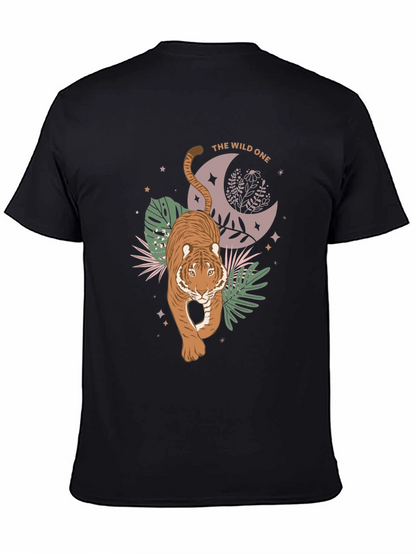 The Wild One Tiger Graphic Tee - Black