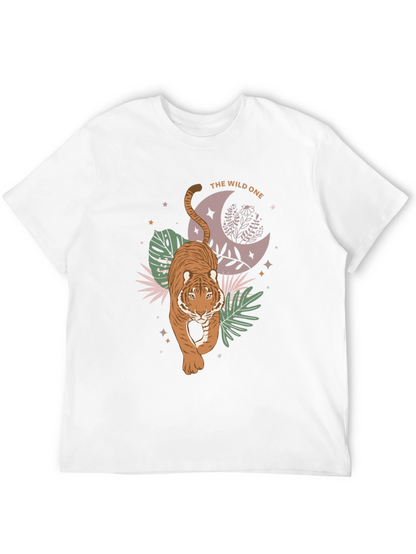 The Wild One Tiger Graphic Tee - Black