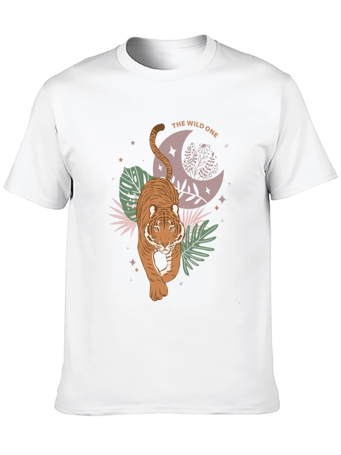 The Wild One Tiger Graphic Tee - Black