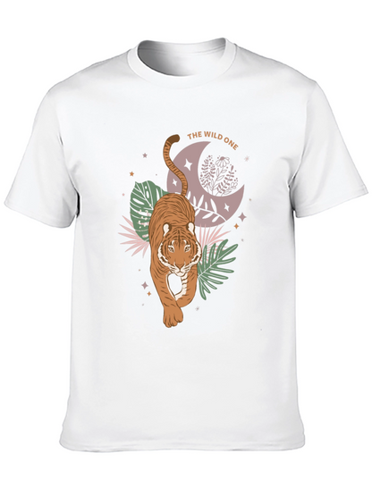 The Wild One Tiger Graphic Tee - Black