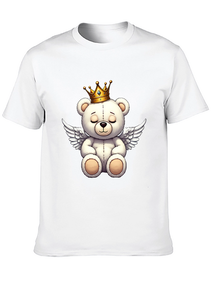 Teddy Bear Angel Graphic T-Shirt